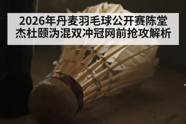 2026年丹麦羽毛球公开赛陈堂杰杜颐沩混双冲冠网前抢攻解析